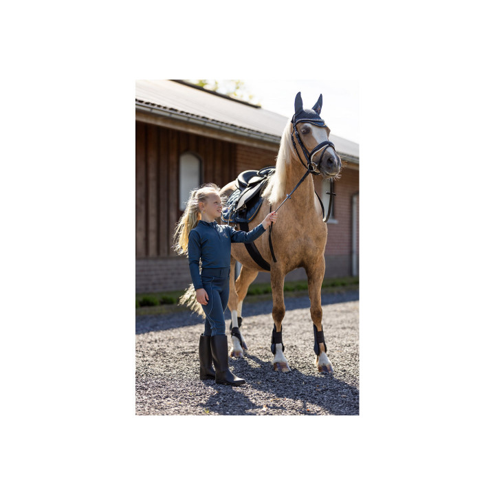 BR Mini Horse Zip-up Longsleeve Shirt