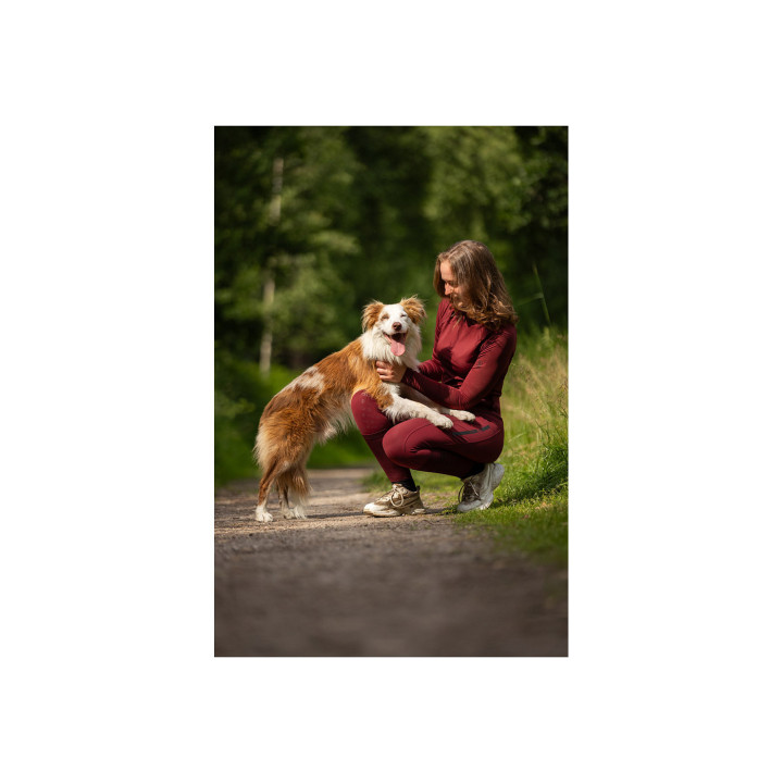 BR CLX Koszulka z długim rękawem na zamek damska