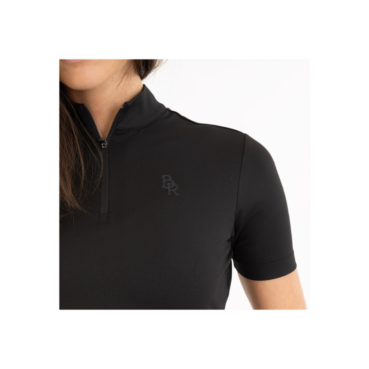 BR Half-Zip Short Sleeve Shirt Ida Ladies