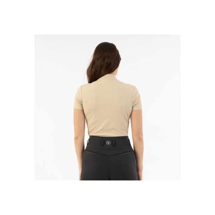 BR Half-Zip Short Sleeve Shirt Kim Ladies