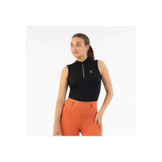 BR Half-Zip Sleeveless Shirt Kirsten Ladies