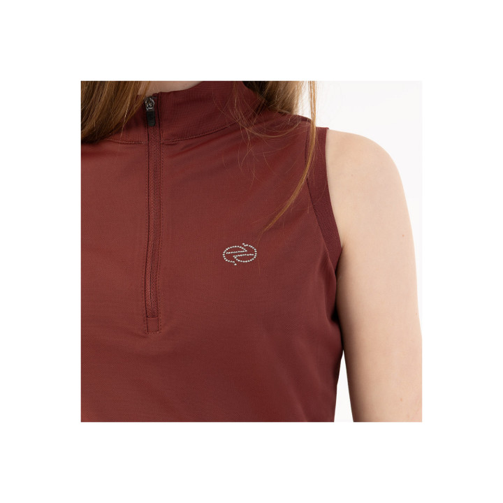 BR Eevolv Half Zip Sleeveless Shirt Kyona