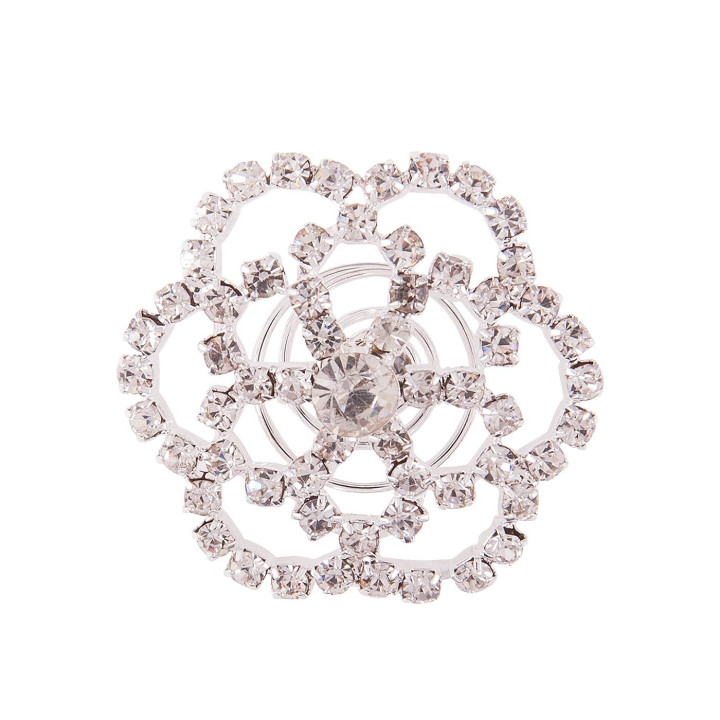 BR Spiral Bun Pin Jewel Rider