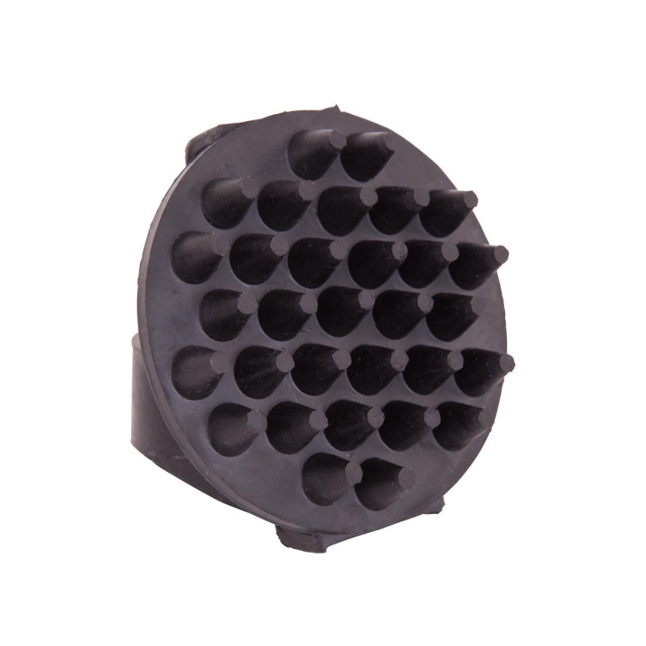 Premiere Rubber Curry Comb/Massage Brush