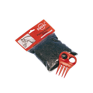 Premiere gumki do koreczków i grzebień do grzywy