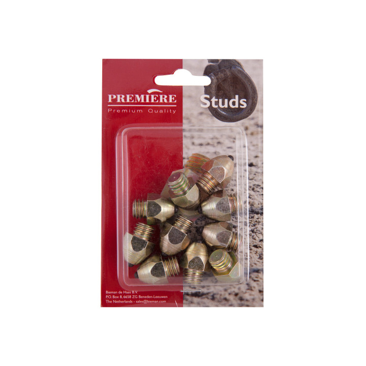 Premiere Studs Classic W3/8 Blunt Hexagon