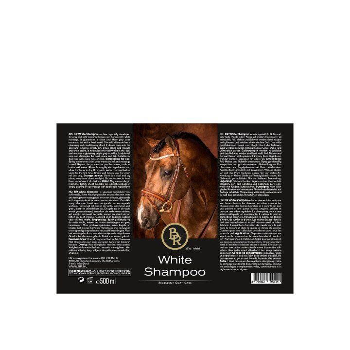 BR White Shampoo 500 ml PU6
