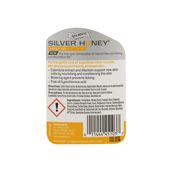 Absorbine Silver Honey Spray