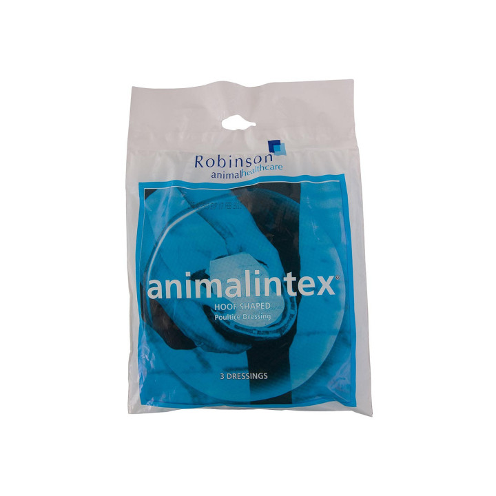 Robinson Hoof Shaped Poultice Dressing Animalintex