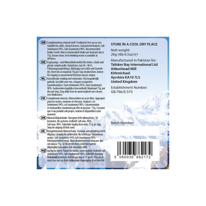 Likit Lick ICE Himalayan Rock 2 kg PU10