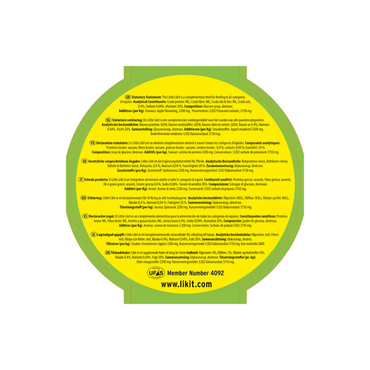 Little Likit Lick Apple 250 g PU24