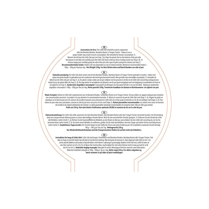 Likit Little Likit Lick Marchewka 250 g PU24