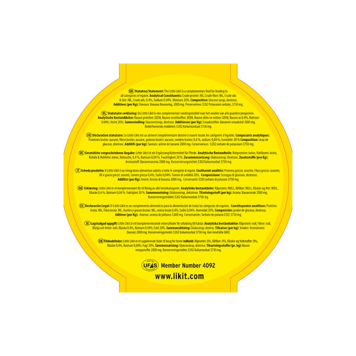 Little Likit Lick Banana 250 g PU24