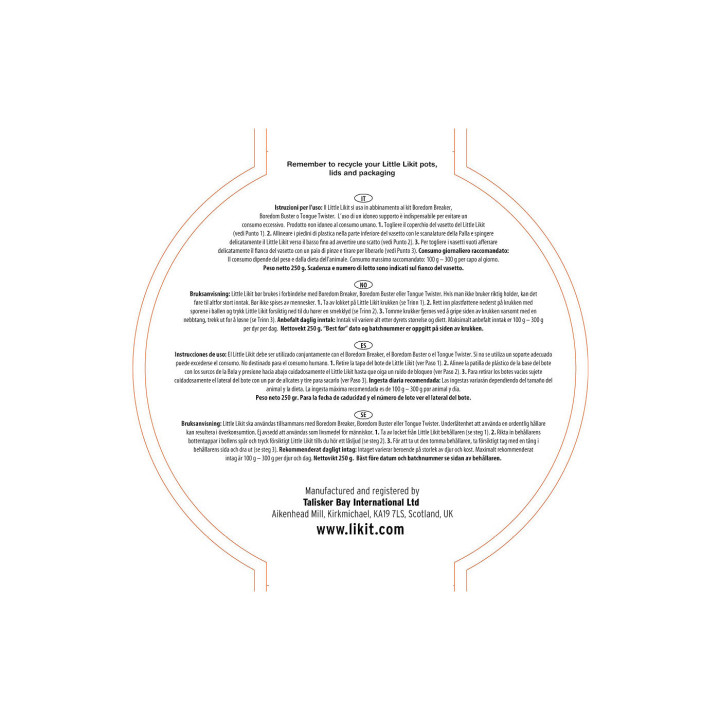 Little Likit Lick Banana 250 g PU24