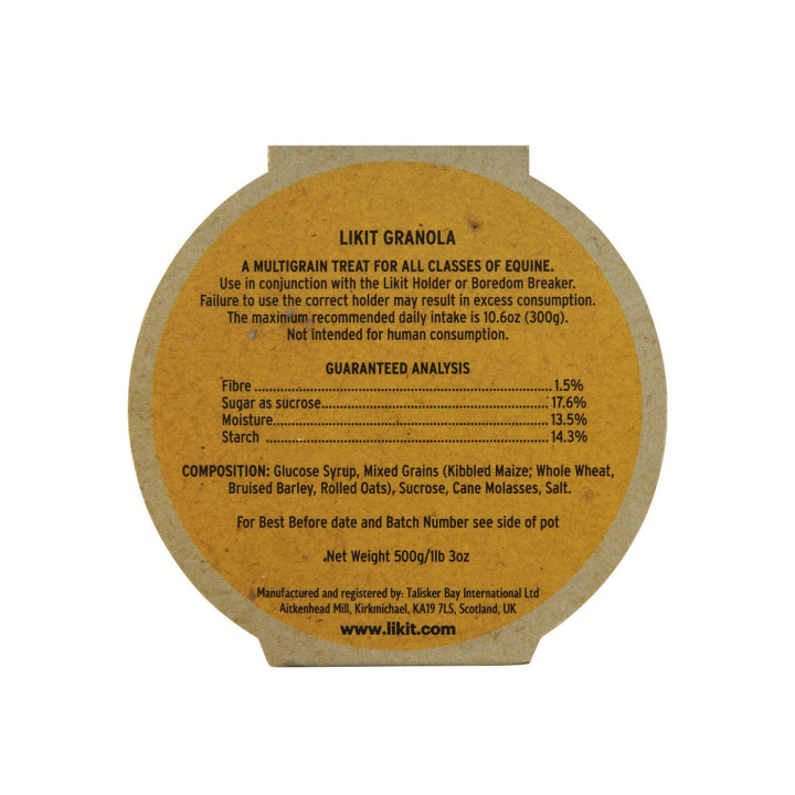 Likit Granola lizawka 500g PU8