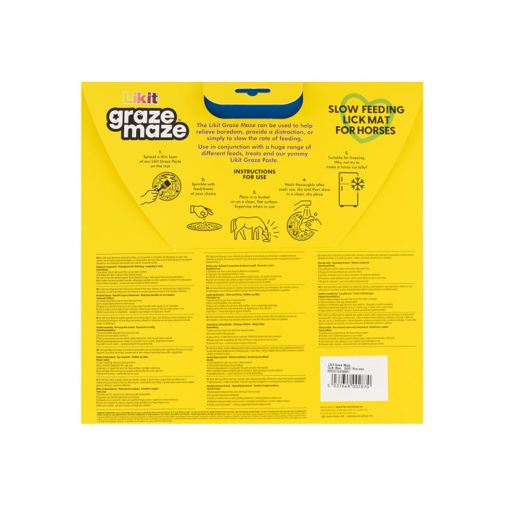 Likit Graze Maze Lick Mat