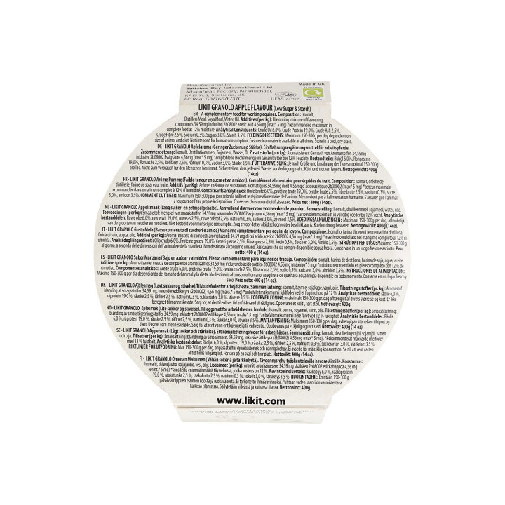 Likit GranoLo Apple 400 g