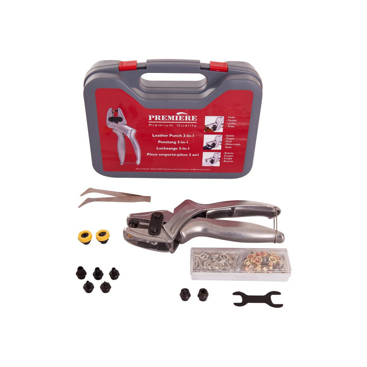 Premiere Leather Punch 3-w-1