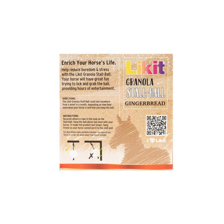 Likit Granola Stall Ball Gingerbread