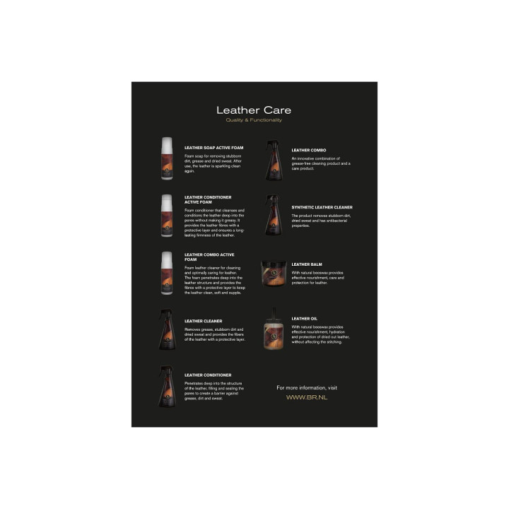 BR Flyer Leather care 2018