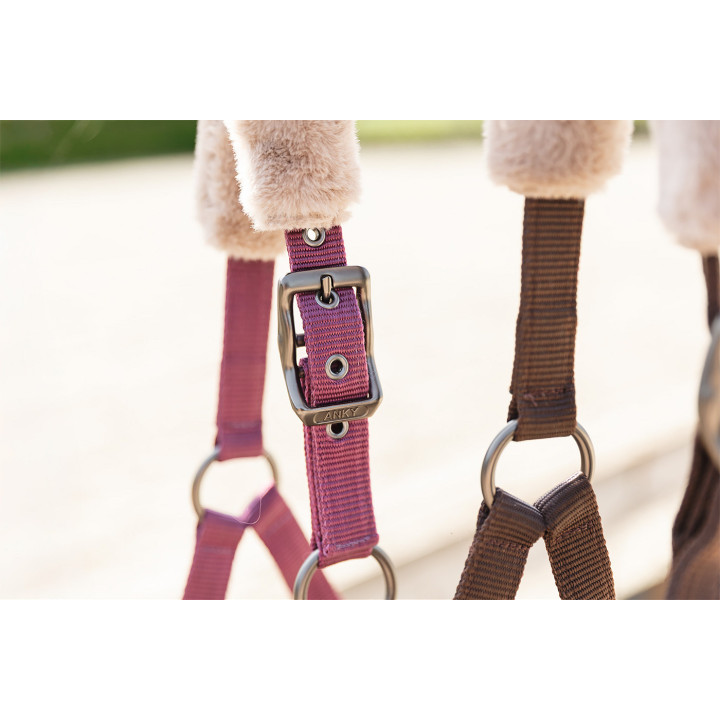 ANKY® Halter and Lead Check Velvet ATH25002