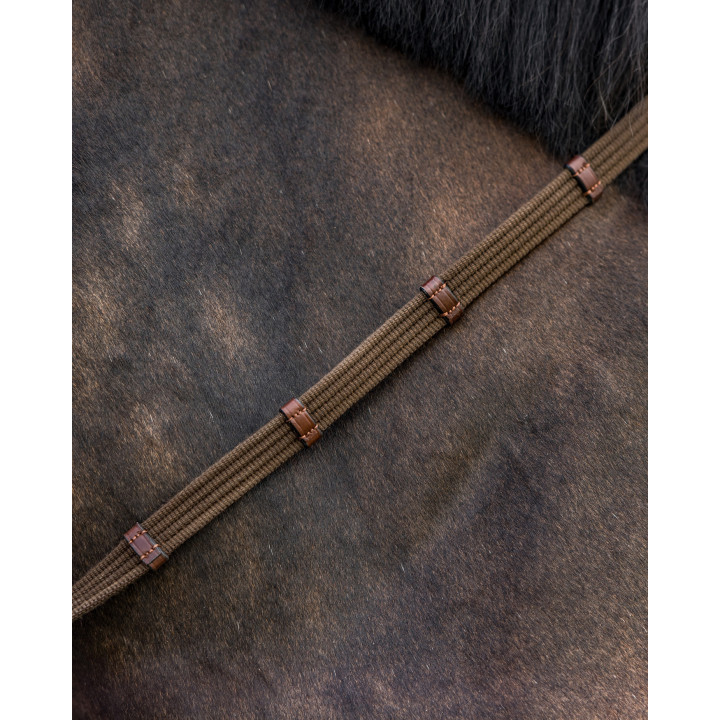 Trust Deauville wodze parciane 5/8'' 9 stopów