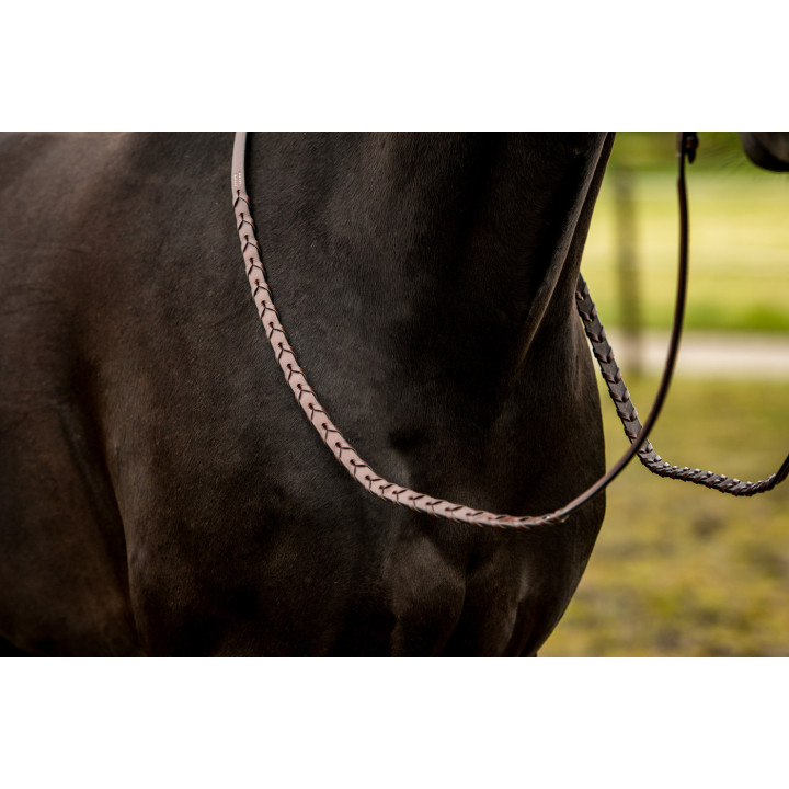 Hunter reins Braided