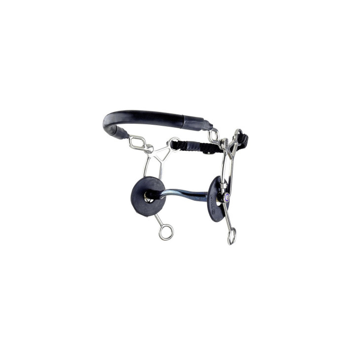 Trust Sweet Iron Hackamore combi long-medium port-16