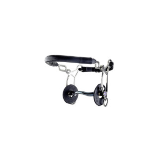 Trust Sweet Iron Hackamore combi short-medium port-16