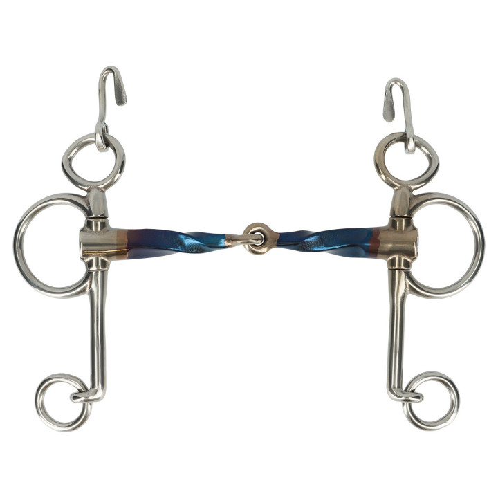 Trust Sweet Iron pelham slow twist jointed-16