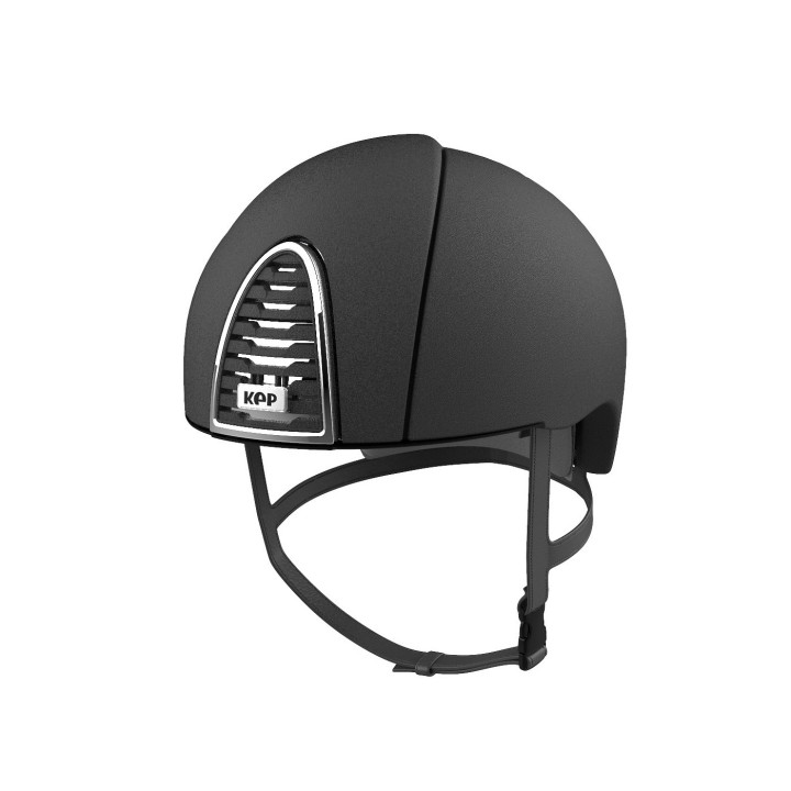 KEP Cromo Jockey textured frame chrome,grid black