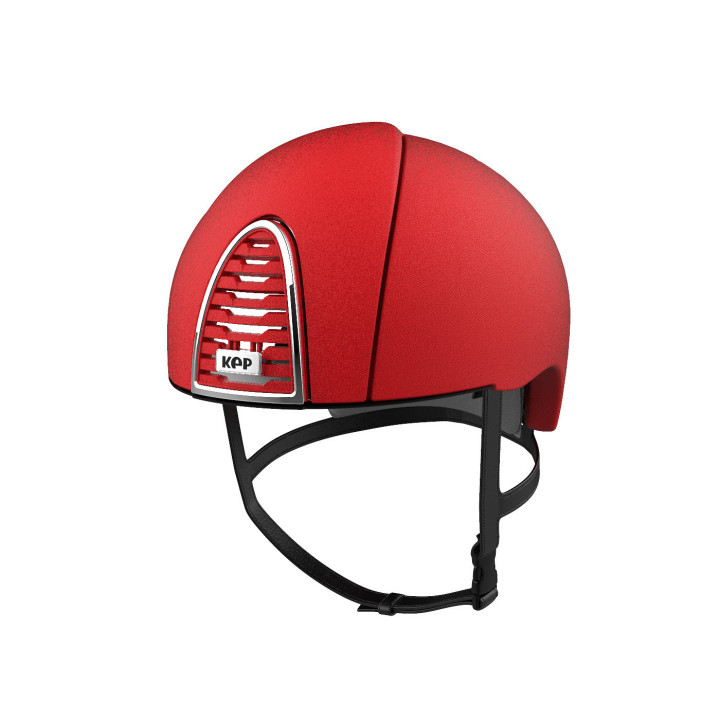 KEP Cromo Jockey textured frame chrome,grid black