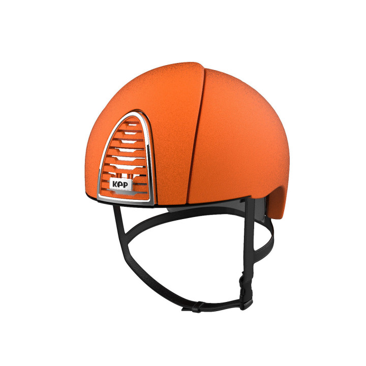 KEP Cromo Jockey textured frame chrome, grid black