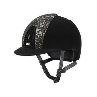 KEP Cromo Velvet black grid, black chinstrap