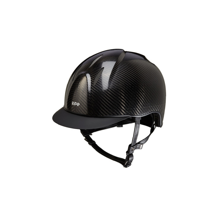 KEP Shiny black crown Carbon, black Opaque visor, stainless grill