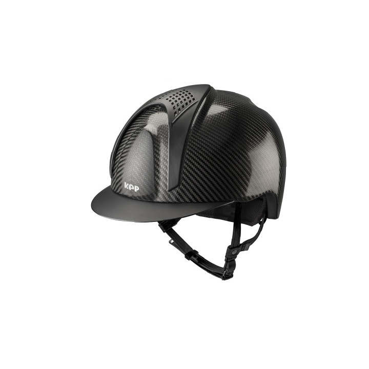 KEP Shiny black crown Carbon, black Opaque visor + 2 front inserts