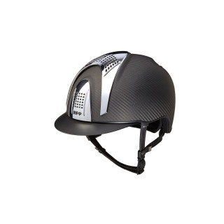 KEP matt black carbon shell + matt black visor & 3silver