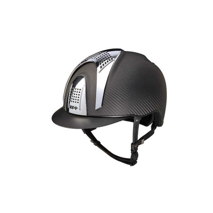 KEP matt black carbon shell + matt black visor & 3silver