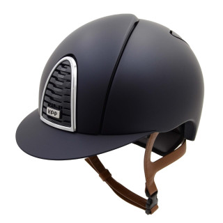 Cromo 2.0 Textile, frame chrome,grid raw black,beige straps