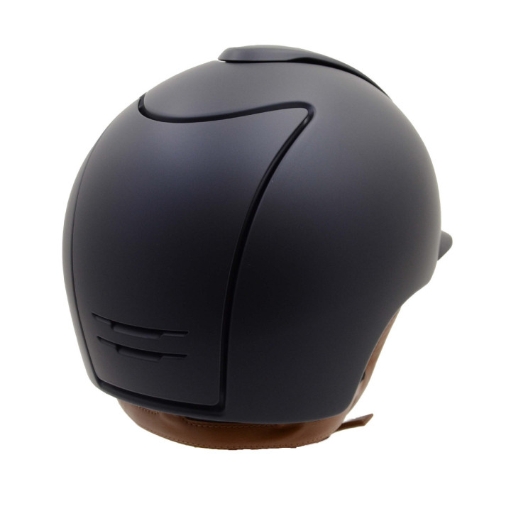 Cromo 2.0 Textile, rama chromowana, kratka czarna matowa, beżowe paski