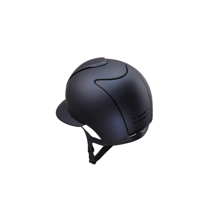 Cromo 2.0 Textile black: frame chrome grid raw black polo visor