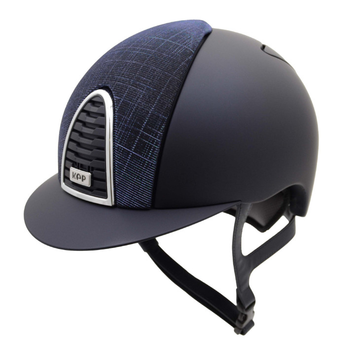 Cromo 2.0 Textile blue: frame&grid blue,front Galassia darkblue