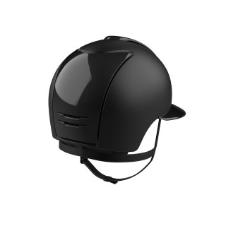 KEP Cromo 2.0 Textile/Polish black: frame&grid polish black, polo visor