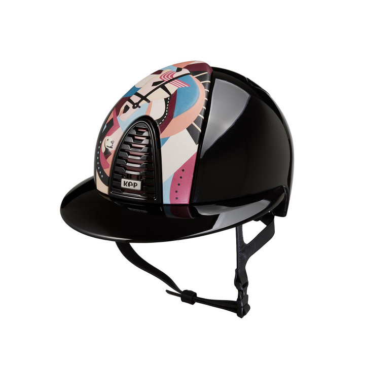 KEP Cromo 2.0 black polish, black frame front and grzbiet pink Pegasus Polo