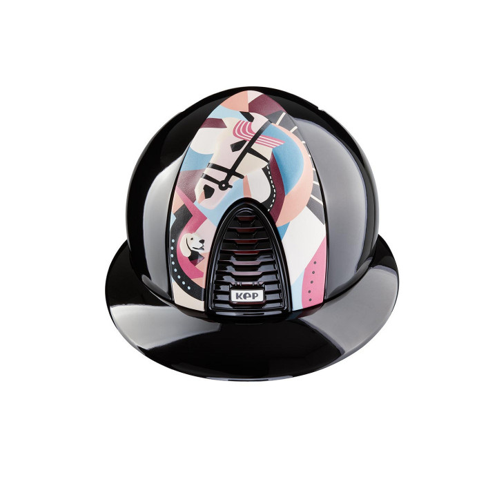 KEP Cromo 2.0 black polish, black frame front and grzbiet pink Pegasus Polo