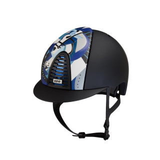 KEP Cromo 2.0 black textile, black frame front blue Pegasus