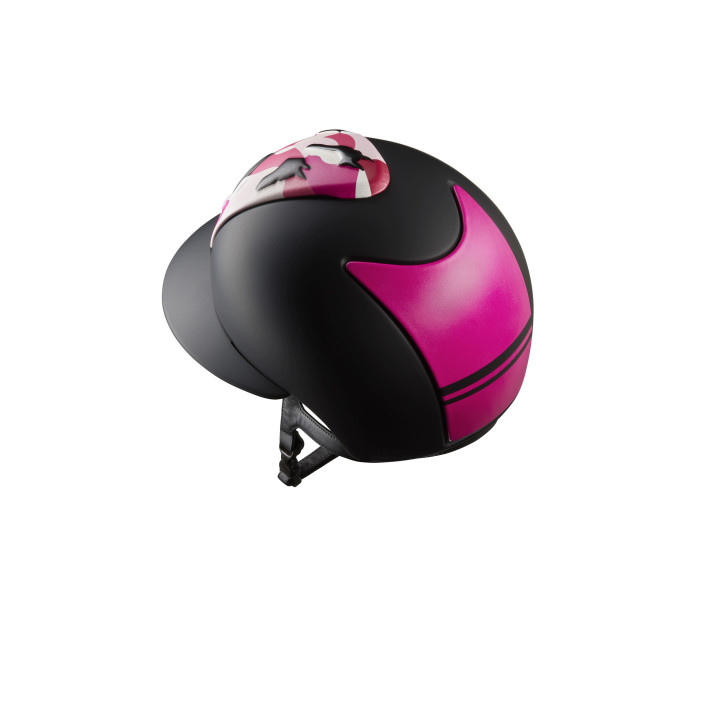 KEP Cromo 2.0 black textile front and grzbiet pink Vikings Polo