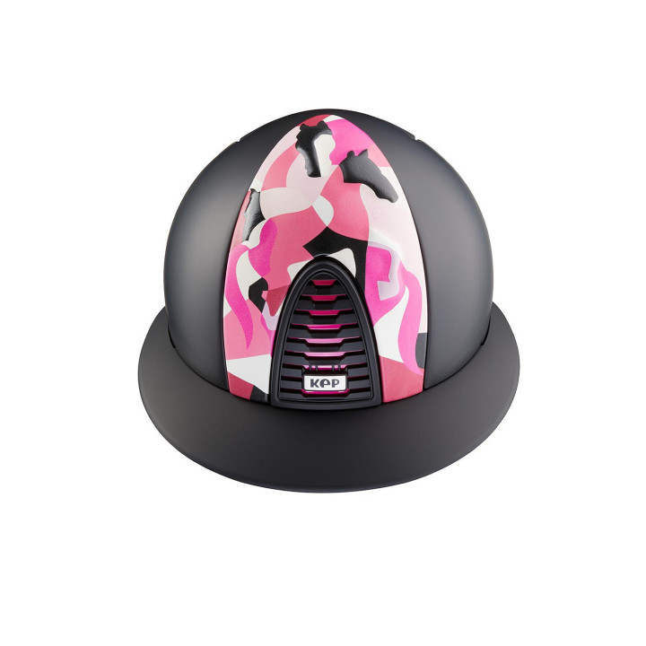 KEP Cromo 2.0 black textile front and back pink Vikings Polo