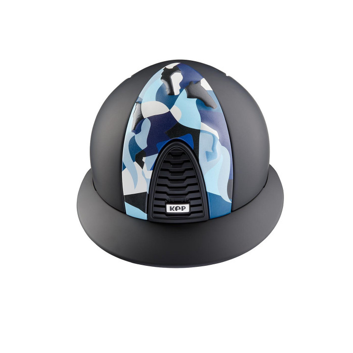 KEP Cromo 2.0 black textile front and grzbiet blue Vikings Polo