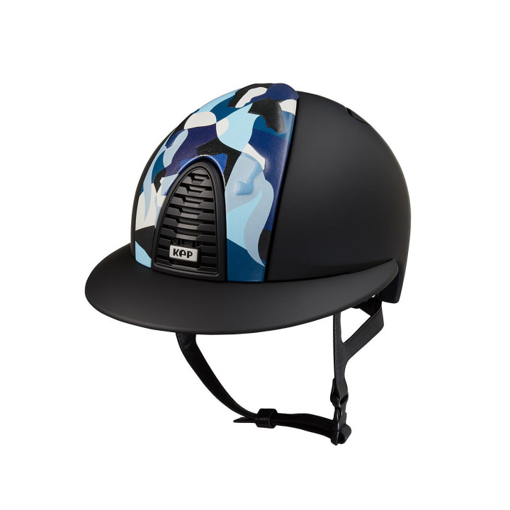 KEP Cromo 2.0 black textile front and grzbiet blue Vikings Polo